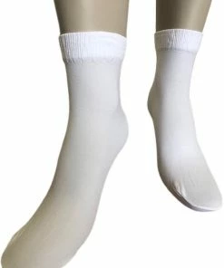 2 Pack Gabriella Microfiber Pantysokjes 50 DEN, Wit, One Size