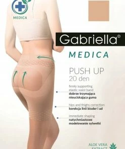 Gabriella Push Up Panty 20DEN, Kleur Melisa-lichtbeige, Maat XL (5) -beenmode Verkoop 550x731 4