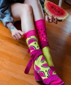 Good Mood Sokken - Sappige Watermeloen - Maat - 35-38 7 Good Mood Sokken - Sappige Watermeloen - Maat - 35-38 -beenmode Verkoop 550x733 1