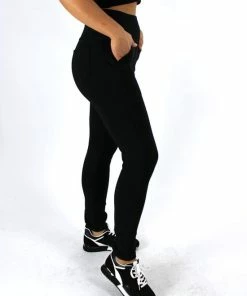 Merkloos Dames Tregging Romy L/XL - Zwart - Luxe & Comfort - Hoge Taille -beenmode Verkoop 550x733 25