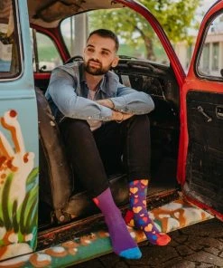 Good Mood Sokken - Regenboog Hartjes - Maat - 43-46 -beenmode Verkoop 550x733 49