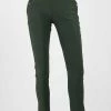 Merkloos Dames Tregging Jacky L/XL - Army Green - Luxe & Comfort - Hoge Taille