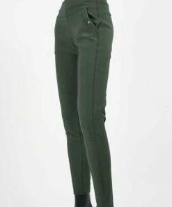 Merkloos Dames Tregging Jacky L/XL - Army Green - Luxe & Comfort - Hoge Taille -beenmode Verkoop 550x733 52