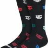 Heroes On Socks - All Over Panda Black - Herensokken - Maat 41-46