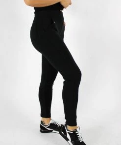 Merkloos Dames Tregging Isabella 5XL/6XL - Zwart - Luxe & Comfort - Hoge Taille -beenmode Verkoop 550x745