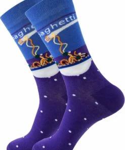 Winkrs Sokken Set Met Italiaanse Eten - Spaghetti, Pizza & Soep - Dames/Mannen Maat 40 T/m 46 -beenmode Verkoop 550x746