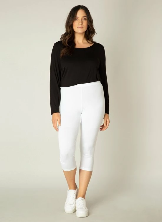 BASE LEVEL CURVY Audrey Legging - White - Maat 3(52) 6 BASE LEVEL CURVY Audrey Legging - White - Maat 3(52) - Afbeelding 6