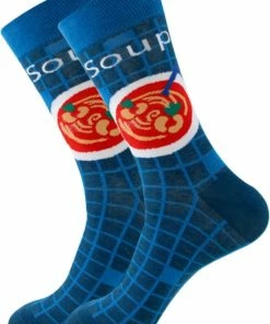 Winkrs Sokken Set Met Italiaanse Eten - Spaghetti, Pizza & Soep - Dames/Mannen Maat 40 T/m 46 -beenmode Verkoop 550x754