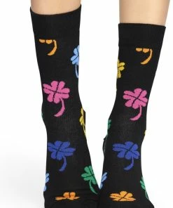 Happy Socks Big Luck Sokken - Zwart/Multi - Maat 36-40 -beenmode Verkoop 550x759 2