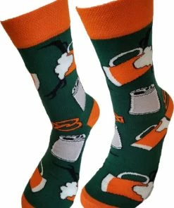 Merkloos Verjaardag Cadeau - Grappige Sokken - Tiroler Bier Sokken - Leuke Sokken - Vrolijke Sokken – Valentijn Cadeau - Luckyday Socks - Cadeau Sokken - Socks Waar Je Happy Van Wordt – Maat 37-42