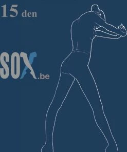 SOX Panty 15 DEN Moka XXL Ultrafijne Voile/ Lycra In Donkerbruine Kleur Met Rugstuk En Kruisje In De Broek -beenmode Verkoop 550x766 1