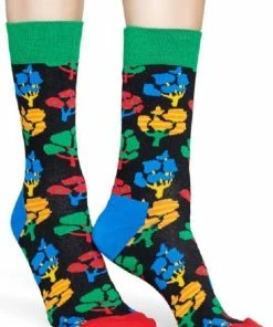 Happy Socks - Tree - Unisex - Maat 36-40 -beenmode Verkoop 550x767