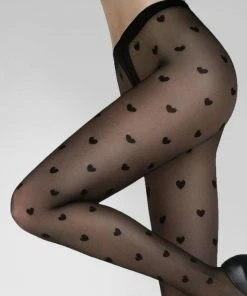 Gatta Lycra Satin Sheers Micro-mesh Panty Funny 08, 20DEN,met Hartjes ,zwart, Maat 3-M 9 Gatta Lycra Satin Sheers Micro-mesh Panty Funny 08, 20DEN,met Hartjes ,zwart, Maat 3-M -beenmode Verkoop 550x771 1