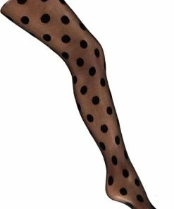 Caresse Panty Dots Kleur: Zwart