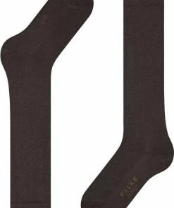 FALKE Family Dames Kniekousen - Katoen - Donkerbruin (dark Brown) - Maat: 39-42 -beenmode Verkoop 550x772 5