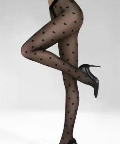 Gatta Lycra Satin Sheers Micro-mesh Panty Funny 08, 20DEN,met Hartjes ,zwart, Maat 3-M 13 Gatta Lycra Satin Sheers Micro-mesh Panty Funny 08, 20DEN,met Hartjes ,zwart, Maat 3-M -beenmode Verkoop 550x775