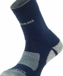 Enforma Kypros Compressie Wandelsokken - Sportsokken – Blauw / Grijs - L (42-44)