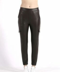 Merkloos Blueberry Leggings- Legging Dames - Broek Skinny - Broek Dames Strech - Legging Lederlook-Legging Meisje - Legging Dames Volwassenen - High-Waist Dames Hoge Taille - Leggings - Push-Up - Up-Fit - Bruin Legging -beenmode Verkoop 550x787