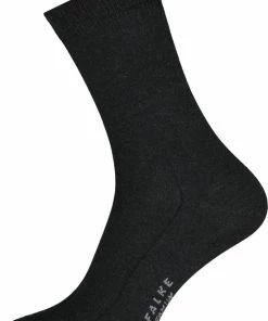 FALKE Family Grondstofvriendelijk Zacht Zonder Motief Duurzaam Ondoorzichtig Mid-rise Duurzaam Katoen Grijs Dames Sokken - Maat 35-38 -beenmode Verkoop 550x794