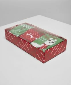 Urban Classics Christmas - Kerstmis - Feestdagen - Feest - Kerst - Modern - Nieuw - Geschenk - Cadeau - Lama Socks 3-Pack -beenmode Verkoop 550x794 4