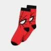 Marvel SpiderMan Sokken -39/42- Spider-Man Face Rood/Zwart
