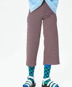 Happy Socks - Filled Optic - 36-40 - Blauw/Groen -beenmode Verkoop 550x799 1