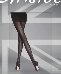 Exclusieve Zwarte Panty Met Naad Gold Sparkle Backseam Van Aristoc -beenmode Verkoop 550x801 2