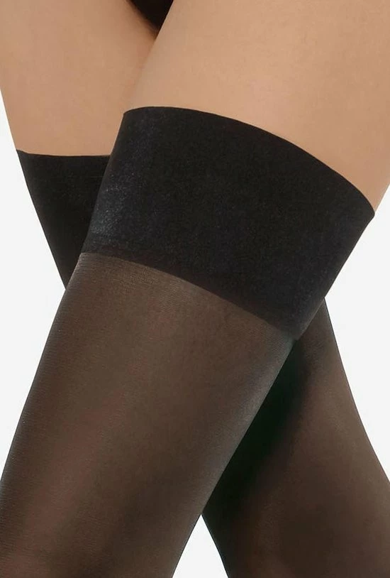 Gatta Hold Up Compressiekousen 4-7mmHg Control Press 20DEN, Kleur Zwart, Maat 3/4 ( M/L) 7 Gatta Hold Up Compressiekousen 4-7mmHg Control Press 20DEN, Kleur Zwart, Maat 3/4 ( M/L) - Afbeelding 7