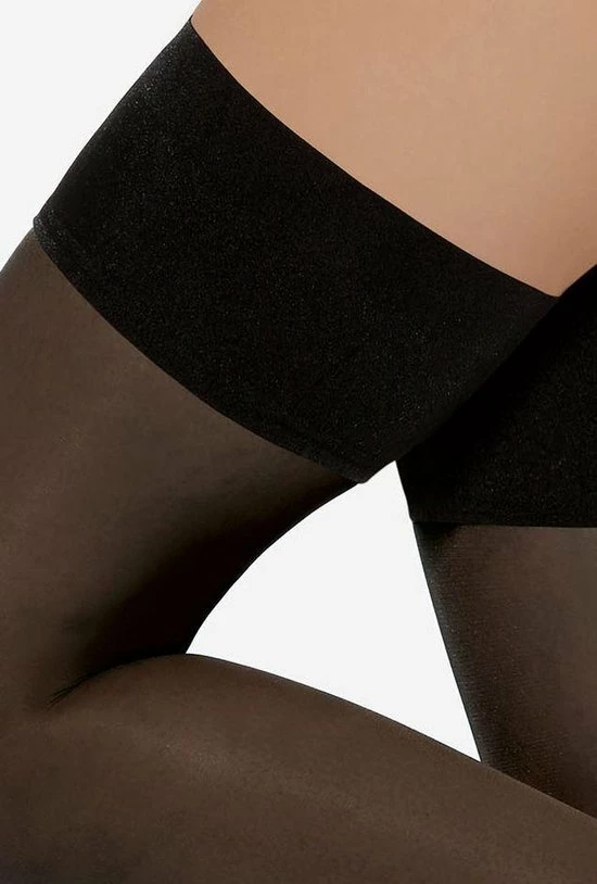 Gatta Hold Up Compressiekousen 4-7mmHg Control Press 20DEN, Kleur Zwart, Maat 3/4 ( M/L) 8 Gatta Hold Up Compressiekousen 4-7mmHg Control Press 20DEN, Kleur Zwart, Maat 3/4 ( M/L) - Afbeelding 8