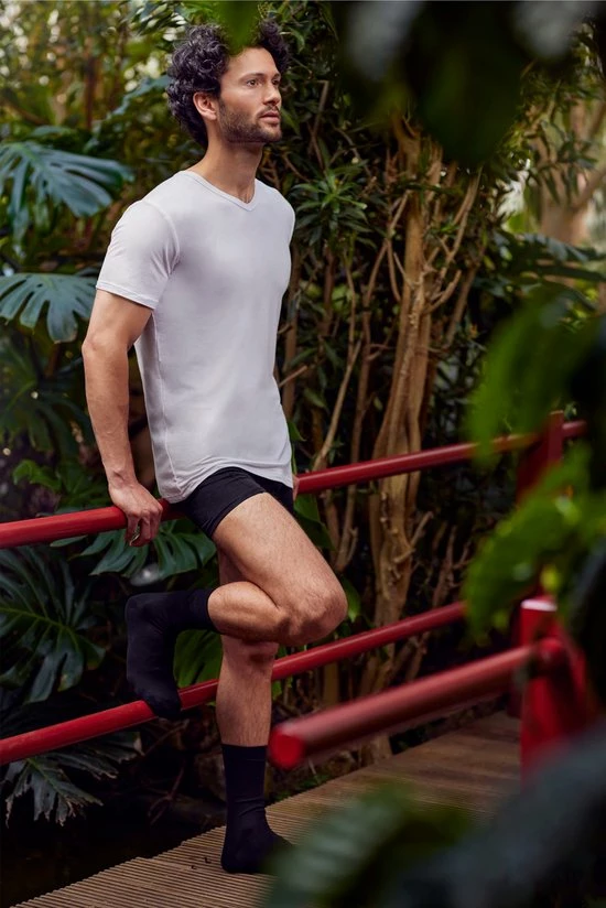 Bamboo Essentials - Bamboe Sokken Heren 39 42 - Sokken Dames Maat 39 42 - 12 Paar - Zwart - Lange Sokken - Kousen Heren Sokken - Kousen Dames Sokken - Anti Zweet - Duurzaam 4 Bamboo Essentials - Bamboe Sokken Heren 39 42 - Sokken Dames Maat 39 42 - 12 Paar - Zwart - Lange Sokken - Kousen Heren Sokken - Kousen Dames Sokken - Anti Zweet - Duurzaam - Afbeelding 4