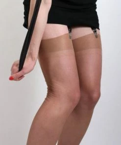 Clio 15 Denier Kousen Voor Jarretels 100% Nylon Beige