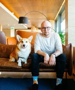 Many Mornings Sokken Playful Dog - Unisex - Maat: 39-42 -beenmode Verkoop 550x825 74